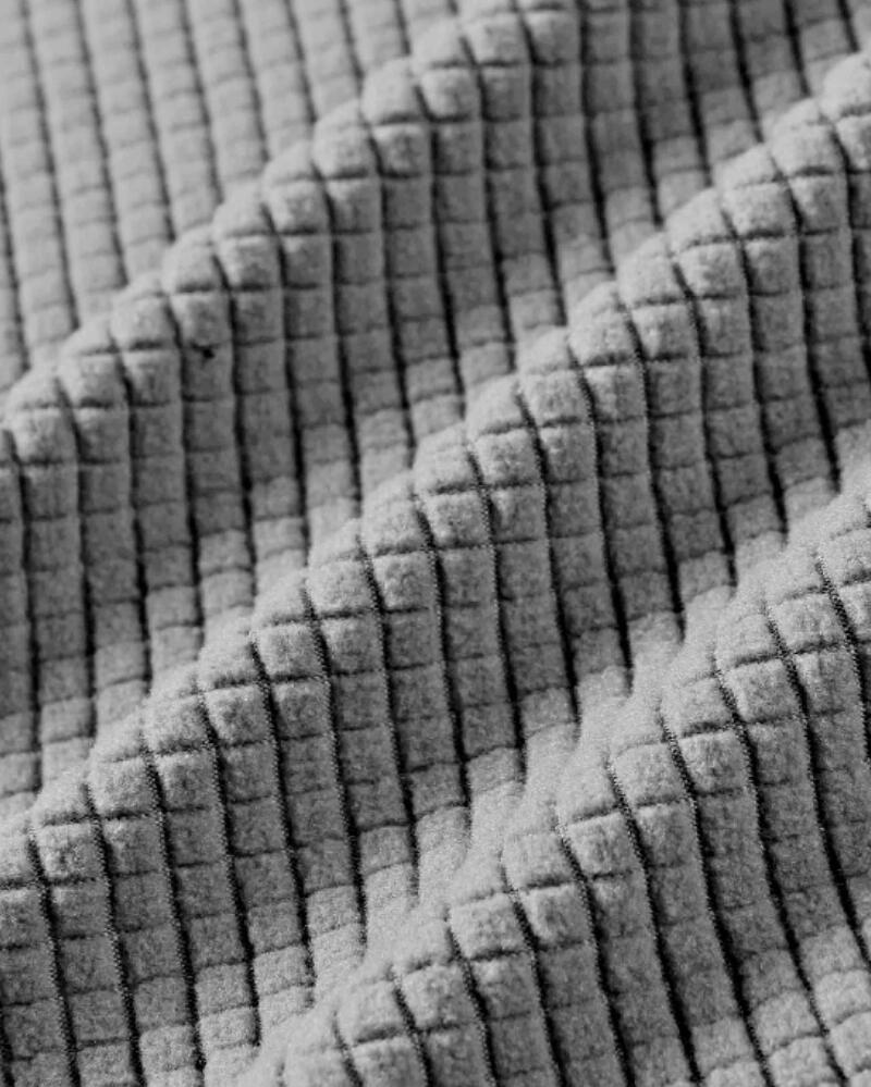 drop needle polar fleece 180gsm with chequer