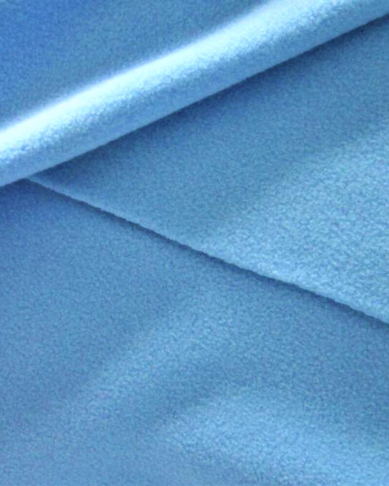 160gsm anti pilling micro polar fleece in solid color 