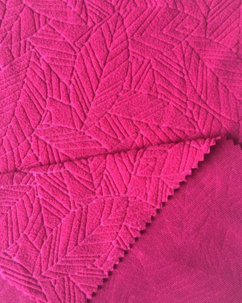 micro fleece embossing