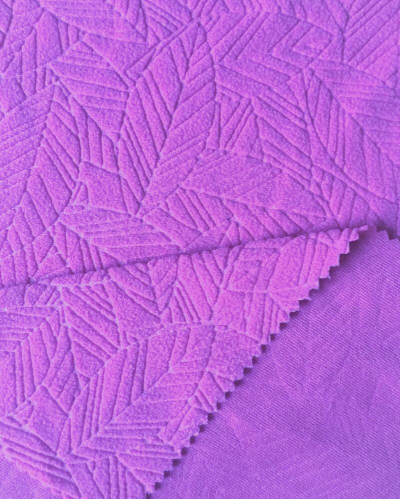 micro fleece embossing