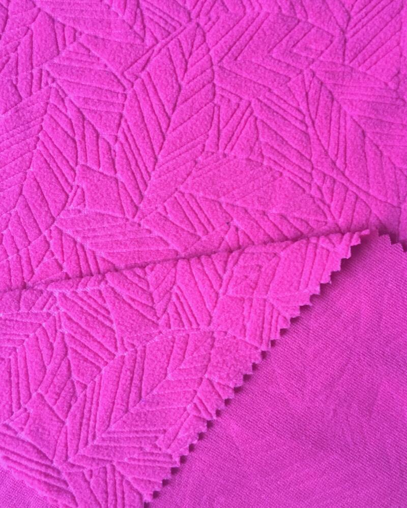 micro fleece embossing