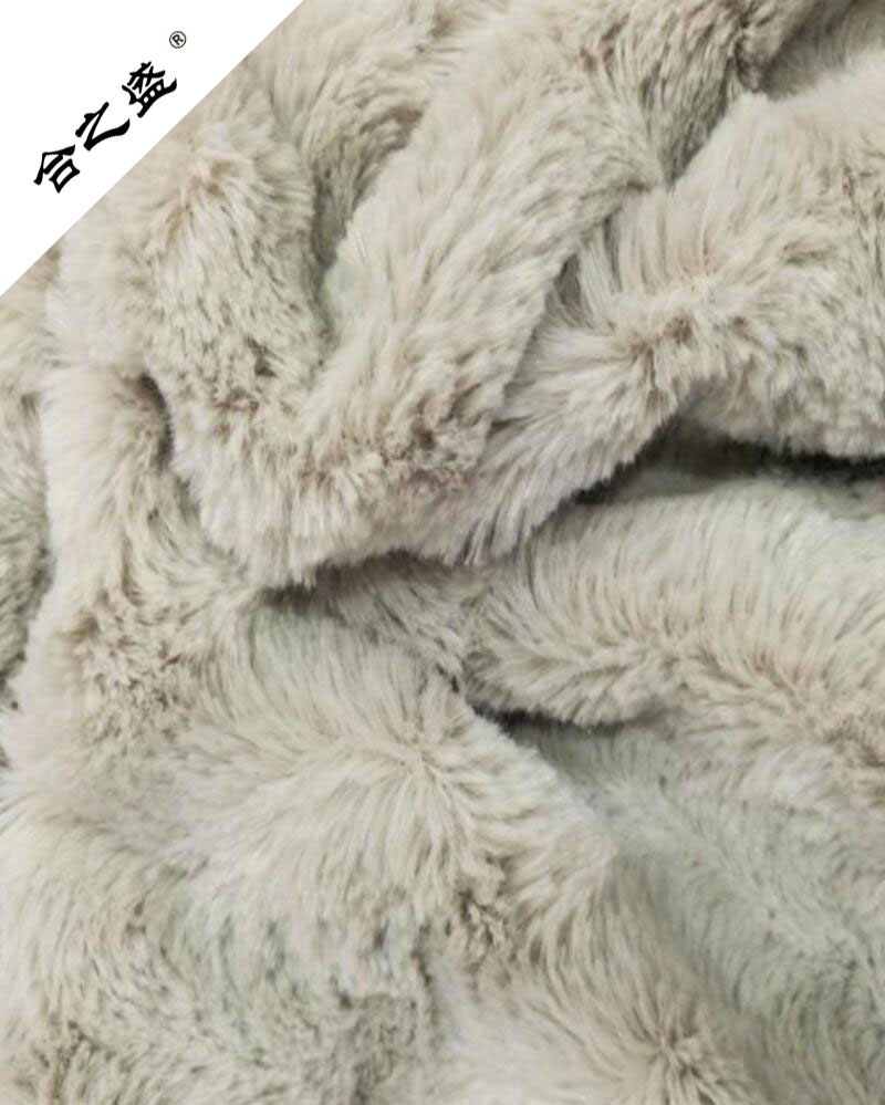 solid PV velvet with long and soft fur